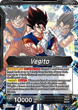 Vegito BT31-085_PR card