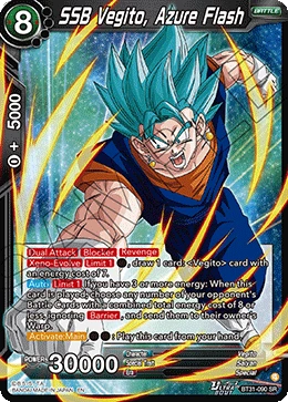 SSB Vegito, Azure Flash BT31-090 card