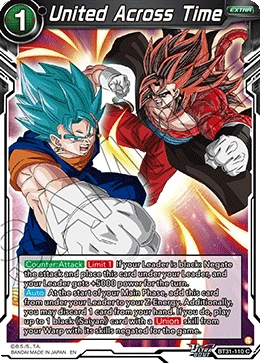 United Across Time BT31-110 card