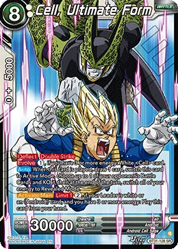 Cell, Ultimate Form BT31-128 Dragon Ball Masters card