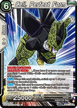 Cell, Perfect Form BT31-129 card