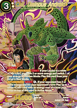 Cell, Ominous Android BT31-131_SPR card