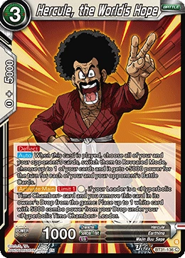 Hercule, the World’s Hope BT31-136 card