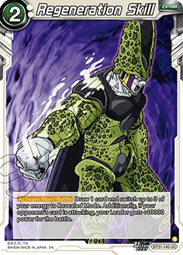 Regeneration Skill BT31-140 card