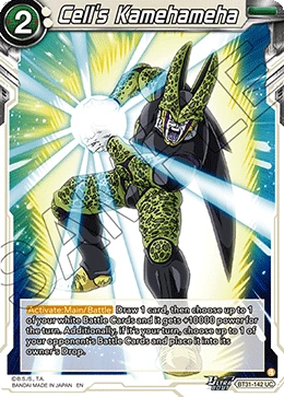 Cell’s Kamehameha BT31-142 card