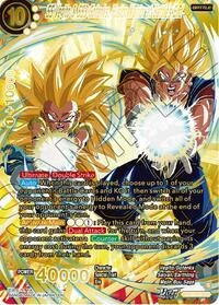 SS Vegito & SS3 Gotenks, Fusion Warrior at Battle’s End BT31-151-p1 card