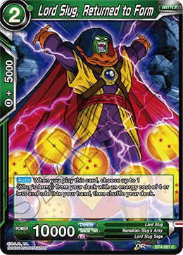 Lord Slug, Returned to Form BT4-061 card