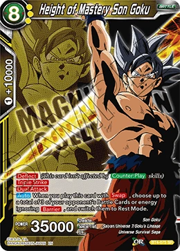 Height of Mastery Son Goku BT4-075_PR