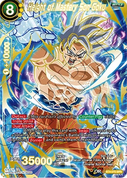 Height of Mastery Son Goku BT4-075_SPR