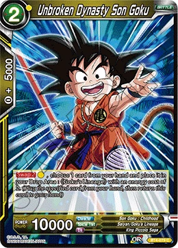 Unbroken Dynasty Son Goku BT4-079 card