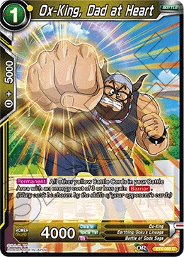 Ox-King, Dad at Heart BT4-088 card