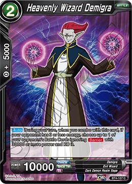 Heavenly Wizard Demigra BT4-107 card