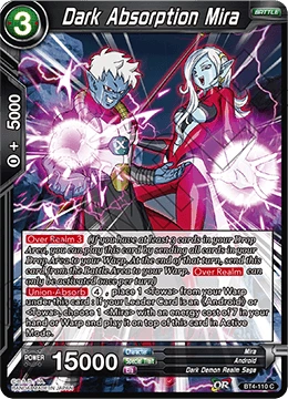 Dark Absorption Mira BT4-110 card