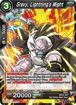 Gravy, Lightning's Might BT4-113 card