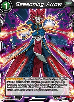 Seasoning Arrow BT4-120 card