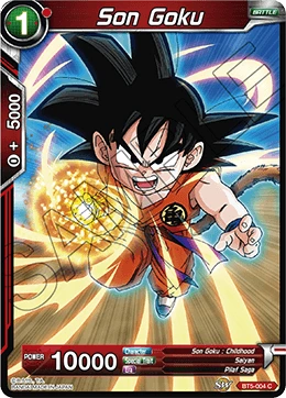 Son Goku BT5-004 Dragon Ball Masters card
