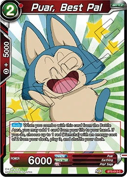 Puar, Best Pal BT5-013 card
