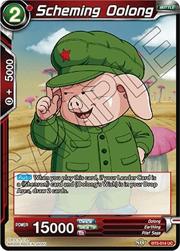 Scheming Oolong BT5-014 card