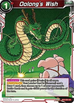 Oolong's Wish BT5-024 card