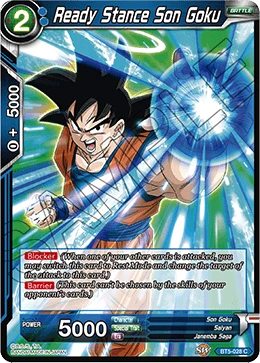Ready Stance Son Goku BT5-028 card