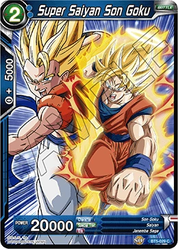 Super Saiyan Son Goku BT5-029 card