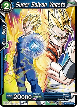 Super Saiyan Vegeta BT5-035 card