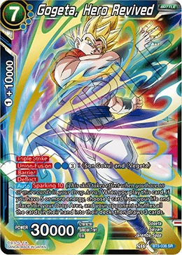 Gogeta, Hero Revived BT5-038 card