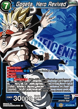 Gogeta, Hero Revived BT5-038_PR card