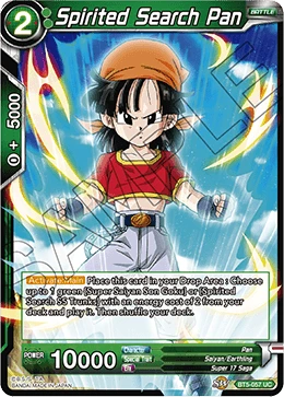 Spirited Search Pan BT5-057 card