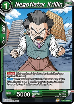 Negotiator Krillin BT5-062 card