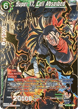 Super 17, Cell Absorbed BT5-067 Dragon Ball Masters card