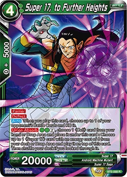 Super 17, to Further Heights BT5-068 card