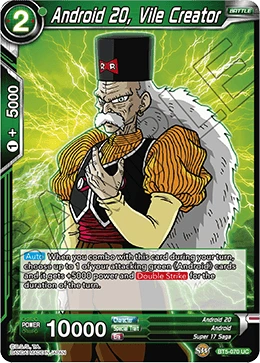 Android 20, Vile Creator BT5-070 card