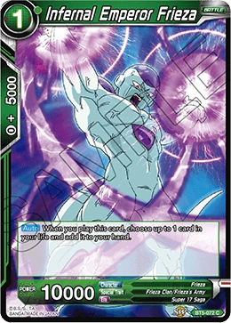 Infernal Emperor Frieza BT5-072 card