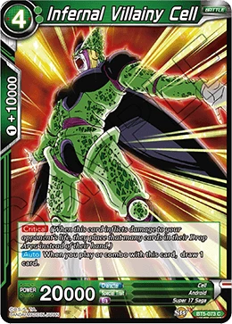 Infernal Villainy Cell BT5-073 card