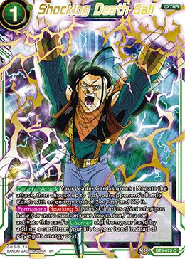 Shocking Death Ball BT5-075_PR card