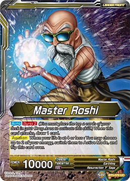 Master Roshi BT5-079 card
