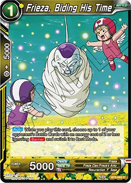 Frieza, Biding His Time BT5-093 card