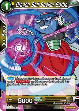 Dragon Ball Seeker Sorbet BT5-097 card