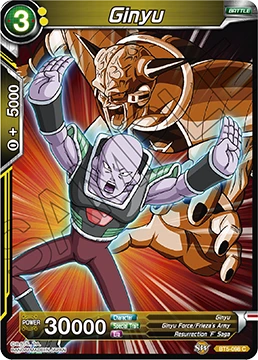 Ginyu BT5-098 card
