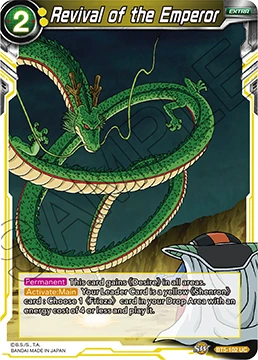 Revival of the Emperor BT5-102 card