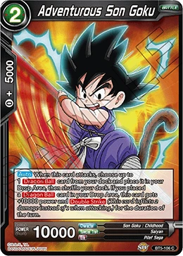 Adventurous Son Goku BT5-106 card