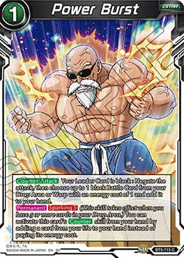 Power Burst BT5-115_PR02 card