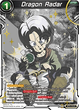 Dragon Radar BT5-116_PR card