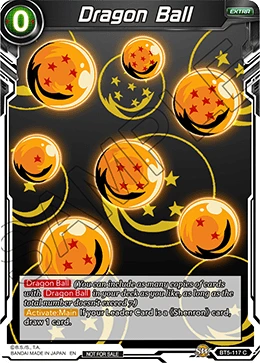 Dragon Ball BT5-117_PR card