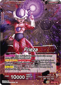 Frieza BT6-002 Dragon Ball Masters card