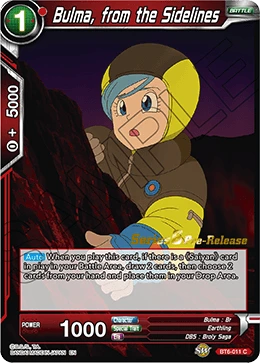 Bulma, from the Sidelines BT6-011_PR