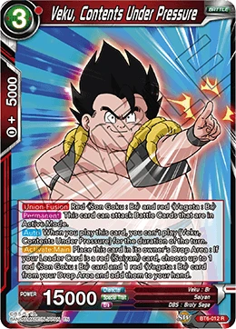 Veku, Contents Under Pressure BT6-012 card