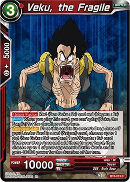 Veku, the Fragile BT6-013 card