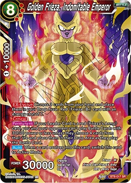 Golden Frieza, Indomitable Emperor BT6-017 card